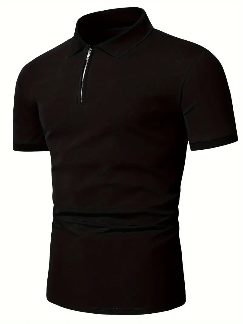 Ryan | Men's Zip Polo Shirt 1+1 FREE