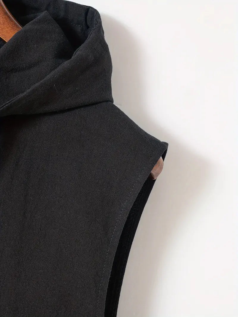 Harold | Sleeveless Hooded Pullover Shirt