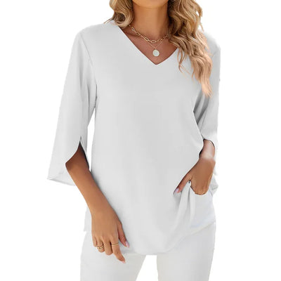 Camille | V-neck Blouse